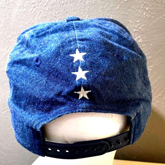 New Era Philadelphia Phillies USA American Flag Men's 9Fifty Denim Snapback Hat - Picture 3 of 4